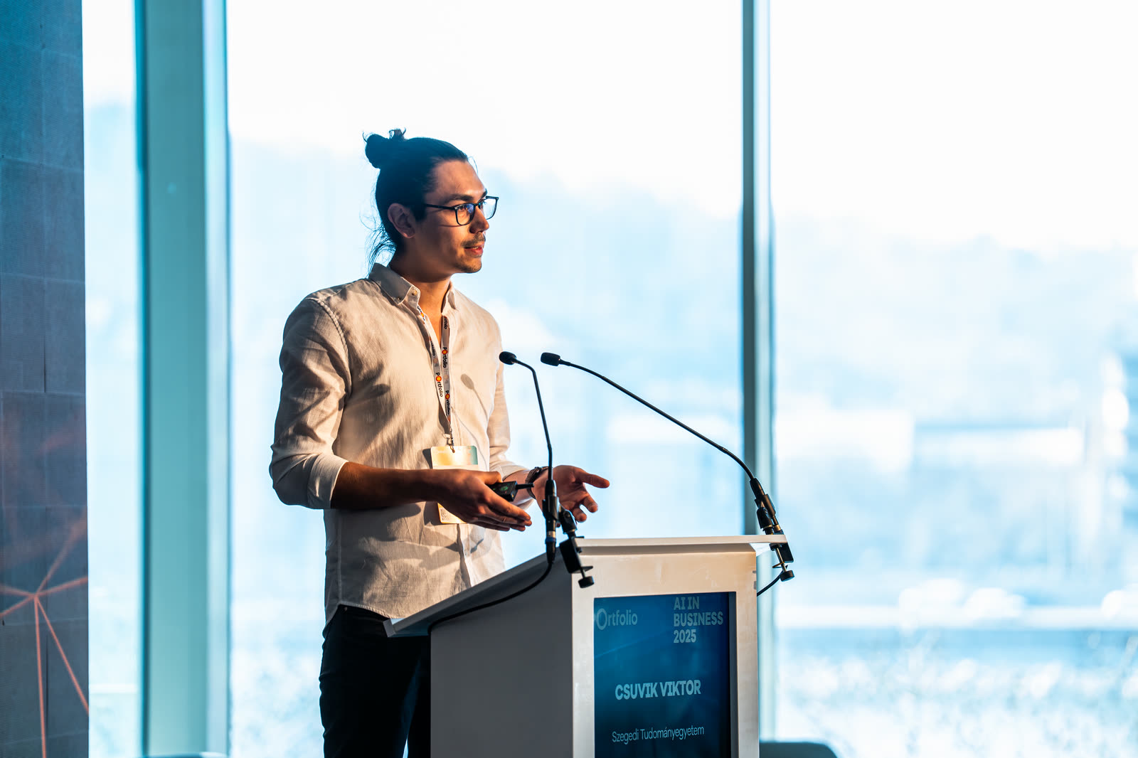 Speaking at Portfolio AI in Business 2025, Budapest